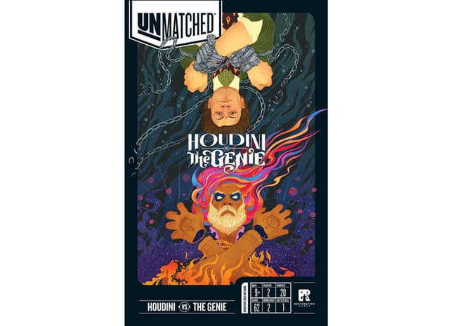 Gamers Guild AZ Restoration Games Unmatched: Houdini vs. The Genie GTS