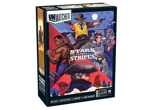 Gamers Guild AZ Restoration Games Unmatched: Stars And Stripes (Pre-Order) ACD Distribution