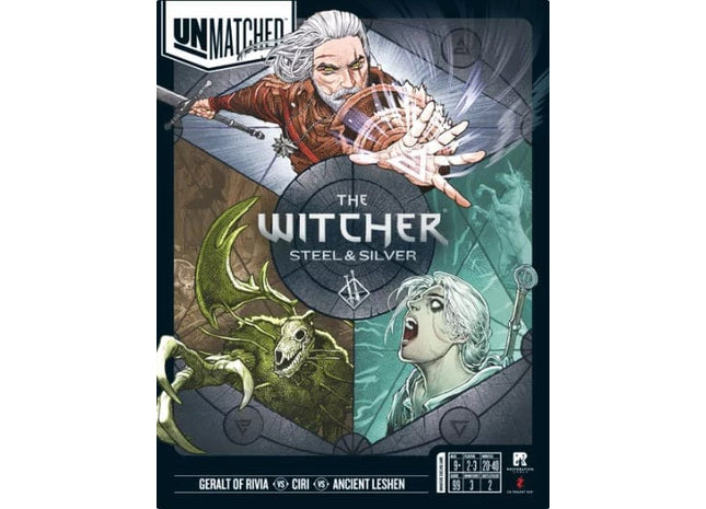 Gamers Guild AZ Restoration Games Unmatched: Witcher - Steel & Silver (Pre-Order) AGD