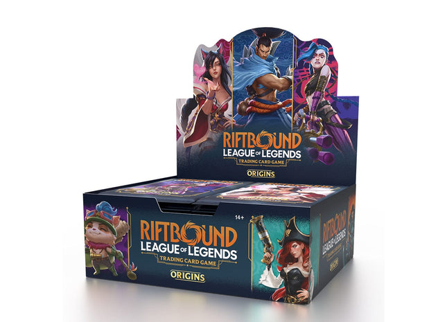 Riftbound: League of Legends TCG: Origins Booster Display Gamers Guild AZ Riftbound: League of Legends TCG: Origins Booster Display Gamers Guild AZ