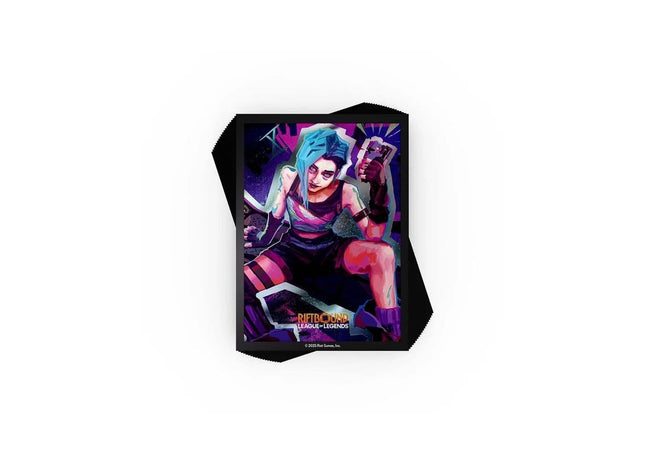 Gamers Guild AZ Riftbound Riftbound TCG: League of Legends: Set 1 Origins: Jinx Art Sleeves 100ct (Pre-Order) GTS