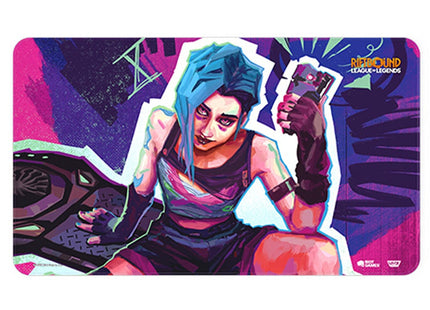Gamers Guild AZ Riftbound Riftbound TCG: League of Legends: Set 1 Origins: Jinx Playmat (Pre-Order) GTS
