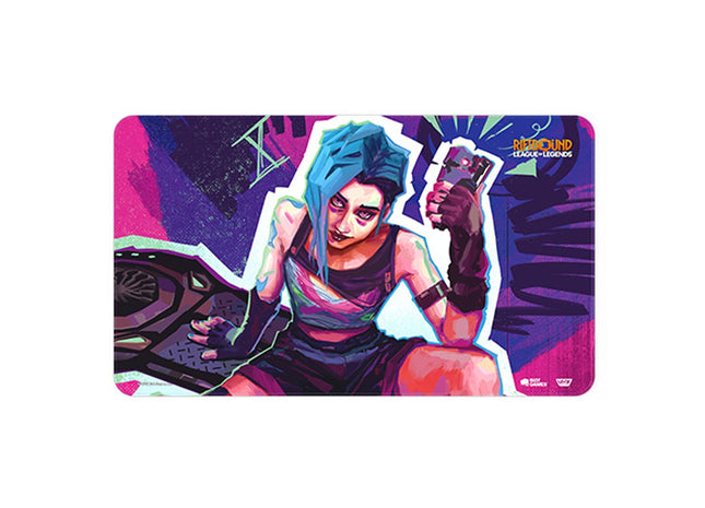 Gamers Guild AZ Riftbound Riftbound TCG: League of Legends: Set 1 Origins: Jinx Playmat (Pre-Order) GTS