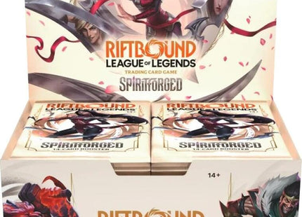 Riftbound TCG: League of Legends: Spiritforged Booster Display Gamers Guild AZ Riftbound TCG: League of Legends: Spiritforged Booster Display Gamers Guild AZ