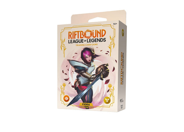 Gamers Guild AZ Riftbound Riftbound TCG: League of Legends: Spiritforged Champion Deck - Fiora (Pre-Order) Asmodee