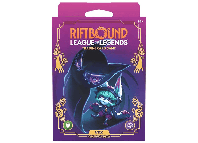 Gamers Guild AZ Riftbound Riftbound TCG: League of Legends: Unleashed - Champion Deck: Vex (Pre-Order) Asmodee