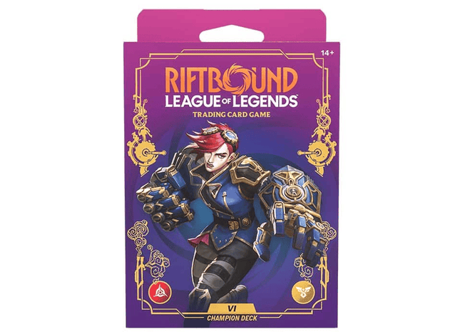 Gamers Guild AZ Riftbound Riftbound TCG: League of Legends: Unleashed - Champion Deck: Vi (Pre-Order) Asmodee