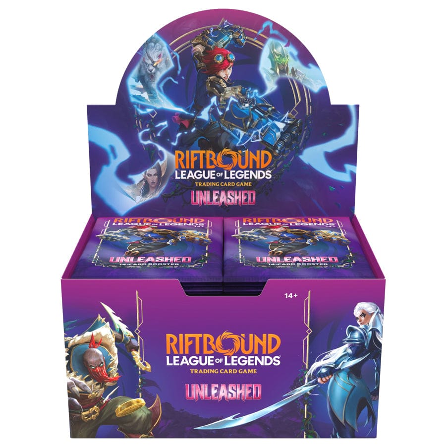 Riftbound TCG: League of Legends: Unleashed - Display Box – Gamers Guild AZ