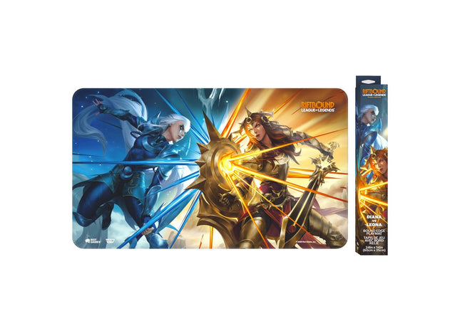 Gamers Guild AZ Riftbound Riftbound TCG: League of Legends: Vendetta Playmat - Diana vs Leona (Pre-Order) GTS