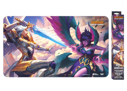Gamers Guild AZ Riftbound Riftbound TCG: League of Legends: Vendetta Playmat - Kayle vs Morgana (Pre-Order) GTS