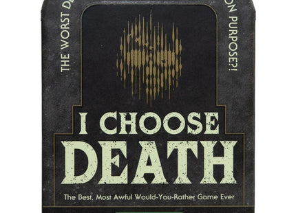 Gamers Guild AZ Right Wrong Games I Choose Death (Pre-Order) Quartermaster Direct