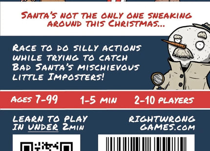 Gamers Guild AZ Right Wrong Games Really Bad Santa (Pre-Order) Quartermaster Direct