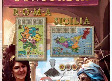 Gamers Guild AZ Rio Grande Games Concordia: Roma And Sicilia Expansion GTS