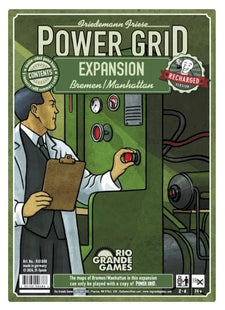 Gamers Guild AZ Rio Grande Games Power Grid: Bremen/Manhattan Expansion (Pre-Order) AGD