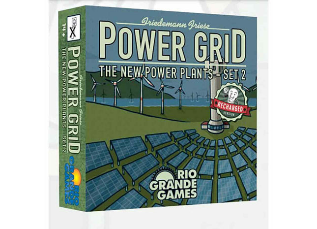 Gamers Guild AZ Rio Grande Games Power Grid: Recharged - The New Power Plants - Set 2 GTS