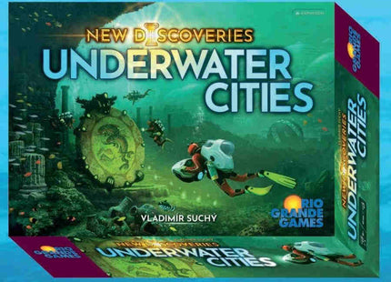 Gamers Guild AZ Rio Grande Games Underwater Cities: New Discoveries GTS