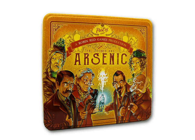 Gamers Guild AZ Robin Red Games Tea, Scones, and Arsenic Bridge Distribution