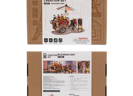 Gamers Guild AZ Robotime 3D Puzzle Creation Set: Blossom Cart ACD Distribution