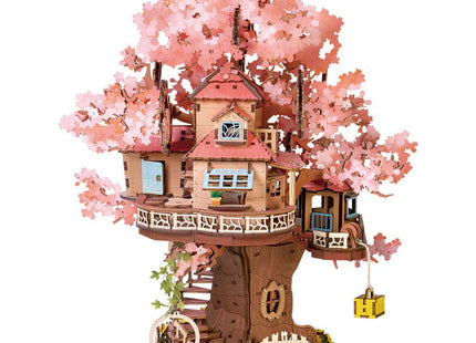 Gamers Guild AZ Robotime 3D Puzzle Creation Set: Sakura Tree House ACD Distribution