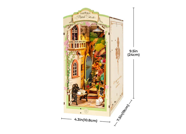 Gamers Guild AZ Robotime Book Nook & Wonderland: Floral Corner Faire