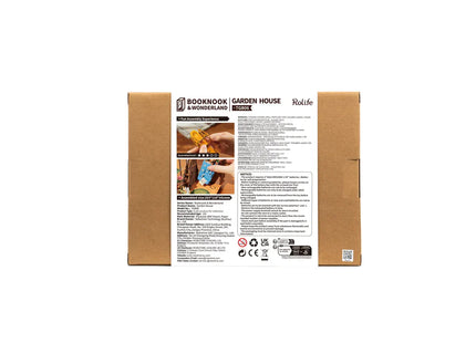 Gamers Guild AZ Robotime Book Nook & Wonderland: Garden Flower House ACD Distribution
