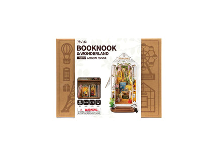 Gamers Guild AZ Robotime Book Nook & Wonderland: Garden Flower House ACD Distribution