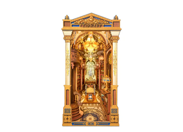 Gamers Guild AZ Robotime Book Nook & Wonderland: Library of Wonders Faire