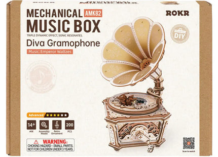 Gamers Guild AZ Robotime Diva Gramophone (Pre-Order) ACD Distribution