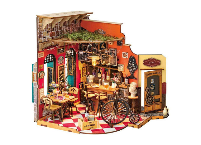 Gamers Guild AZ Robotime DIY House: Cheers Bar & Dining ACD Distribution