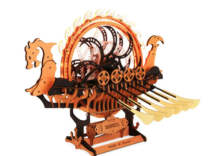 Gamers Guild AZ Robotime DIY Mechanical Models: Viking Dragon Ship Faire