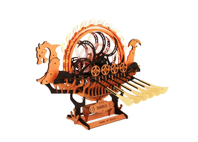 Gamers Guild AZ Robotime DIY Mechanical Models: Viking Dragon Ship Faire