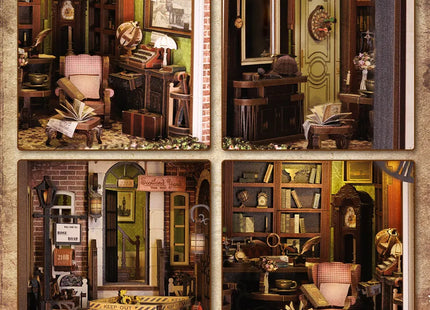 Gamers Guild AZ Robotime Rose Detective Agency Book Nook ACD Distribution