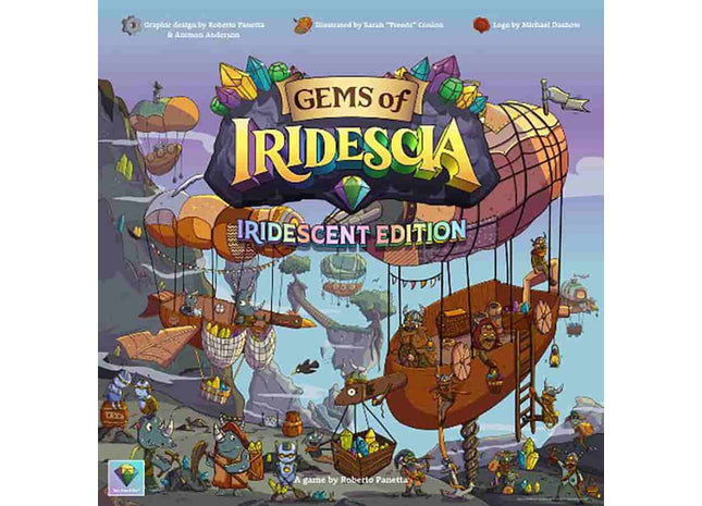 Gamers Guild AZ Rock Stone and Dice Games Gems of Iridescia: Iridescent Edition (Deluxe) (Pre-Order) AGD