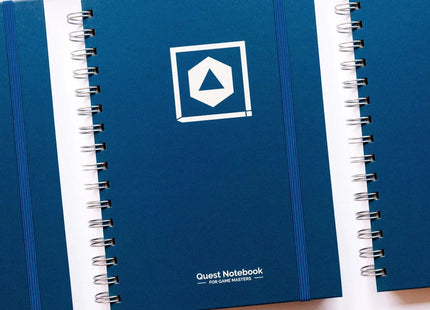 Gamers Guild AZ Roll and Play Press Game Master's Quest Journal - Heroic Blue (Pre-Order) Quartermaster Direct