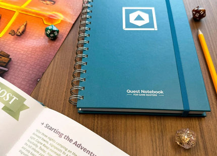Gamers Guild AZ Roll and Play Press Game Master's Quest Notebook (Pre-Order) Quartermaster Direct