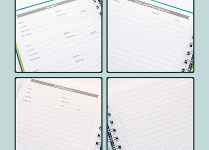 Gamers Guild AZ Roll and Play Press Game Master's Quest Notebook (Pre-Order) Quartermaster Direct