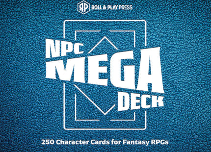 Gamers Guild AZ Roll and Play Press NPC Mega-Deck (Pre-Order) Quartermaster Direct