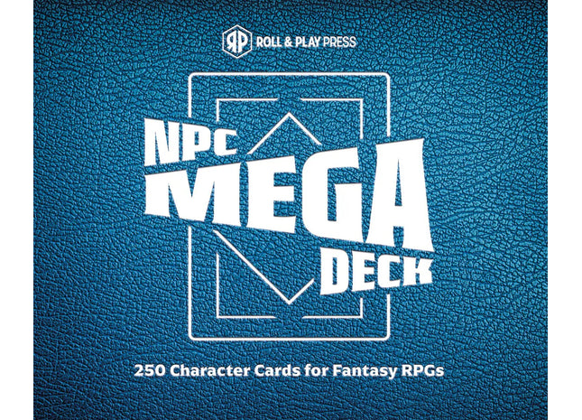 Gamers Guild AZ Roll and Play Press NPC Mega-Deck (Pre-Order) Quartermaster Direct