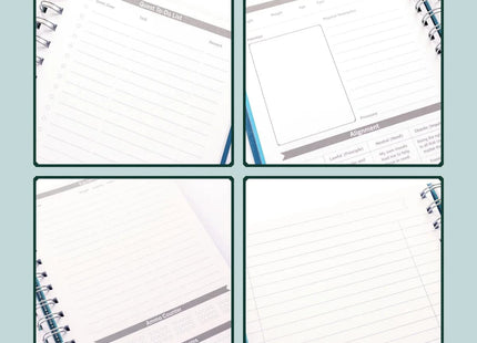 Gamers Guild AZ Roll and Play Press Player Character Quest Notebook - D&D 5E - Heroic Blue (Pre-Order) Quartermaster Direct