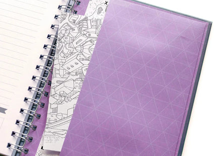 Gamers Guild AZ Roll and Play Press Player Character Quest Notebook - D&D 5E - Mystic Purple (Pre-Order) Quartermaster Direct