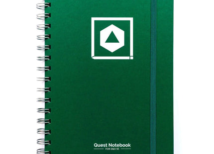 Gamers Guild AZ Roll and Play Press Player Character Quest Notebook - D&D 5E - Wild Green (Pre-Order) Quartermaster Direct
