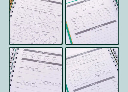 Gamers Guild AZ Roll and Play Press Player Character Quest Notebook - Pathfinder 2E (Pre-Order) Quartermaster Direct