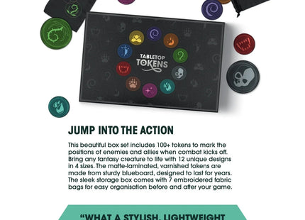 Gamers Guild AZ Roll and Play Press Tabletop Tokens: Fantasy Creatures (Pre-Order) Quartermaster Direct