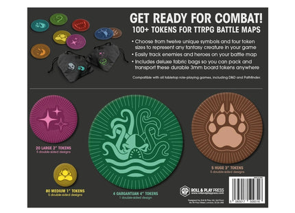 Gamers Guild AZ Roll and Play Press Tabletop Tokens: Fantasy Creatures (Pre-Order) Quartermaster Direct