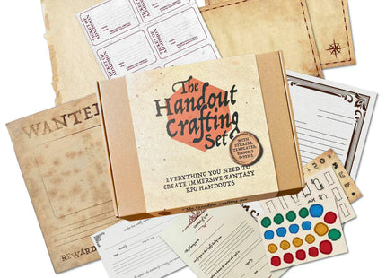 Gamers Guild AZ Roll and Play Press The Handout Crafting Set (Pre-Order) Quartermaster Direct