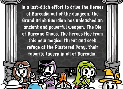 Gamers Guild AZ Rollacrit Heroes Of Barcadia: Die of Barcane Chaos Expansion (Pre-Order) Kickstarter