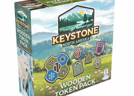 Gamers Guild AZ Rose Gauntlet Keystone: North America - Wooden Token Pack (Pre-Order) GTS