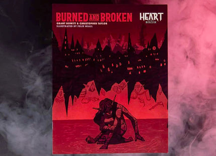 Gamers Guild AZ Rowan Rook and Decard Heart RPG: The City Beneath - Burned and Broken (Pre-Order) AGD