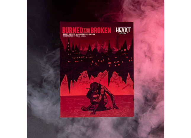 Gamers Guild AZ Rowan Rook and Decard Heart RPG: The City Beneath - Burned and Broken (Pre-Order) AGD