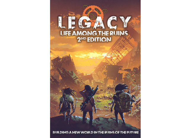 Gamers Guild AZ Rowan Rook and Decard Legacy: Life Among the Ruins 2nd Edition GTS